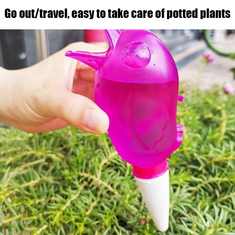 Automatic Plant Waterer - 高品質自動花給水器植物給水器自己散水水風船鳥の形の手吹きプラスチック