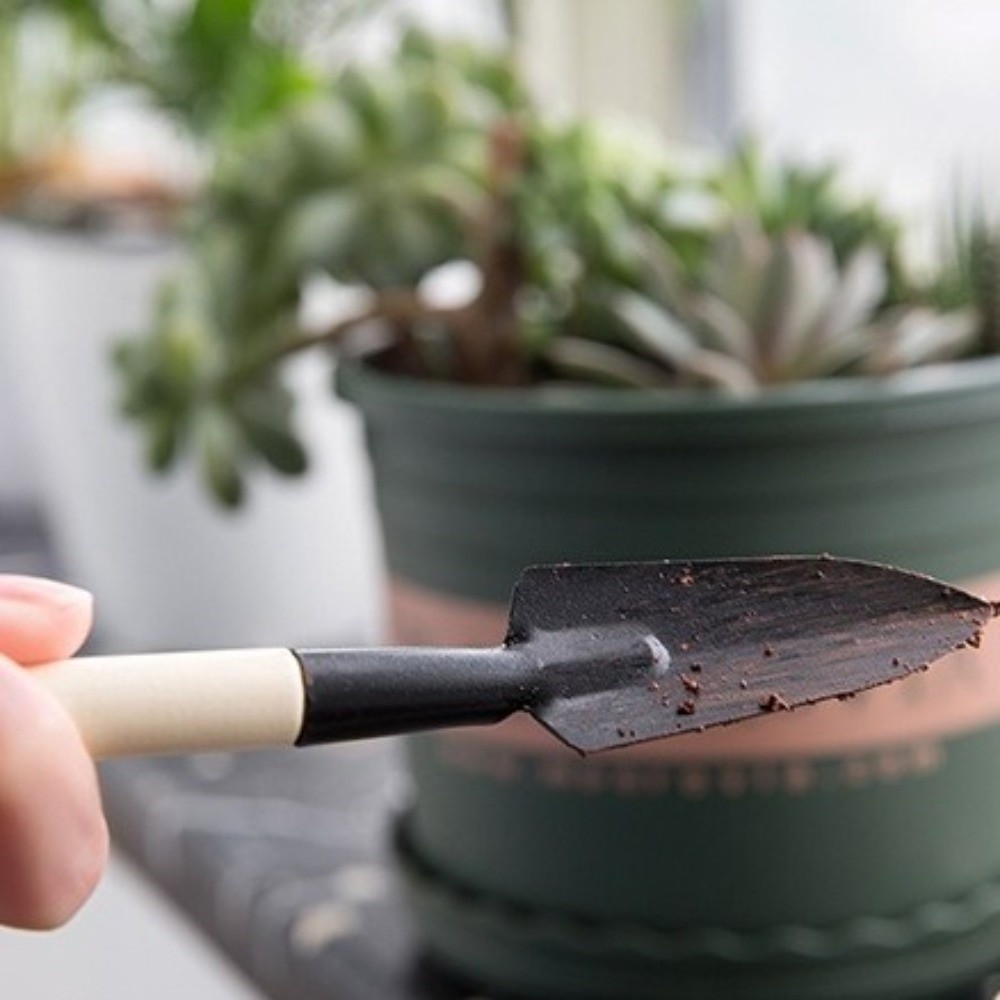 多機能ミニガーデン植栽ツールセット木製ハンドル土掘りシャベル - Spade Digging Fork のレビューと価格