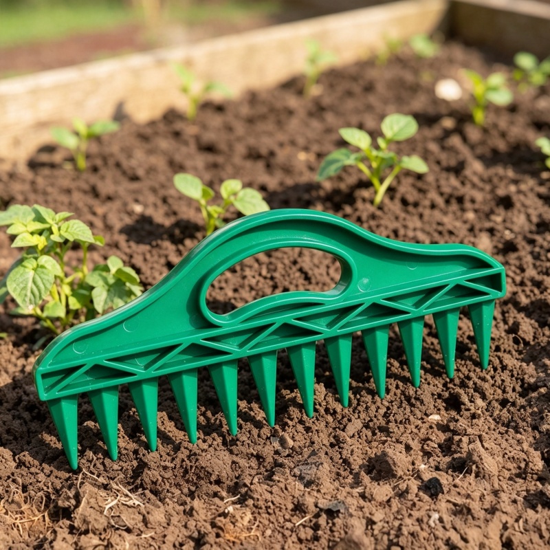 プラスチック製手動ディブラー、ガーデンシーダーツール、土壌穴 - Gardening Tools Vegetables のレビューと価格
