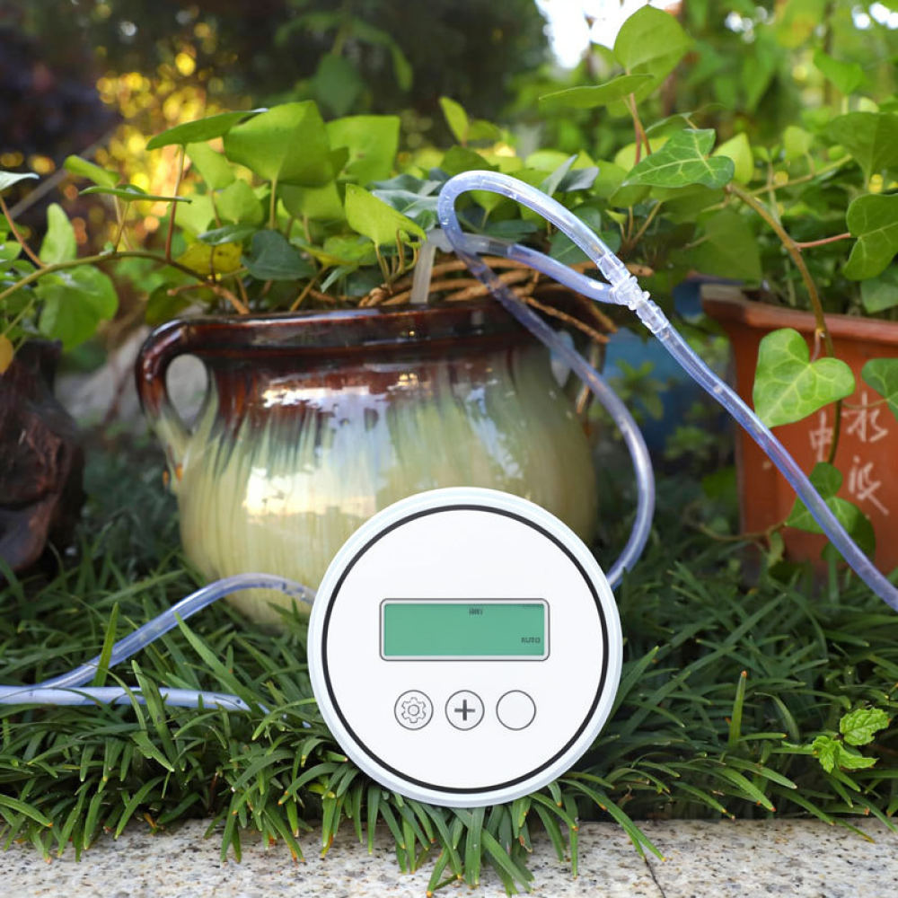 自動点滴灌水システム、スマートタイマー付き、室内植物用、庭や - Automatic Plant Waterer のレビューと価格