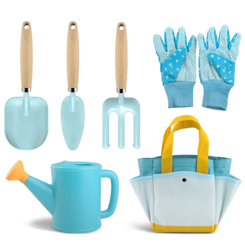 ギフトに最適な、カラフルなガーデニングツールセット。シャベル - Gardening Tools Girls のレビューと価格