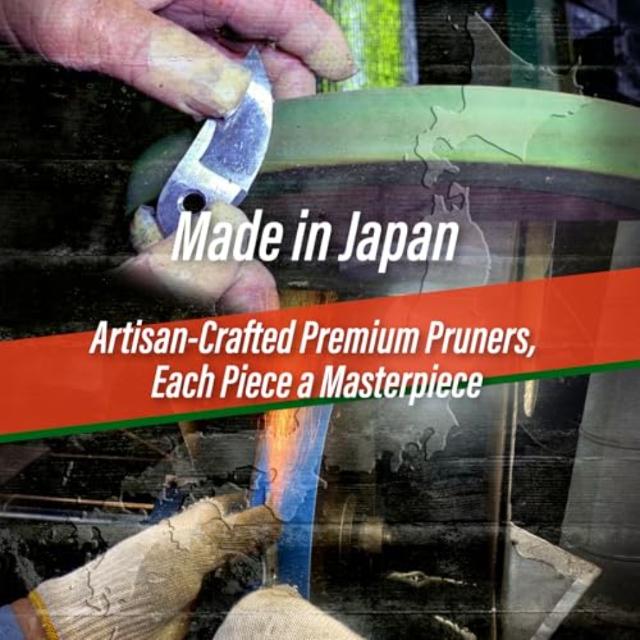 バイパス剪定鋏「プラス鍛造」-プロ仕様の日本製ハンドガーデン - Gardening Hand Tools Japanese のレビューと価格
