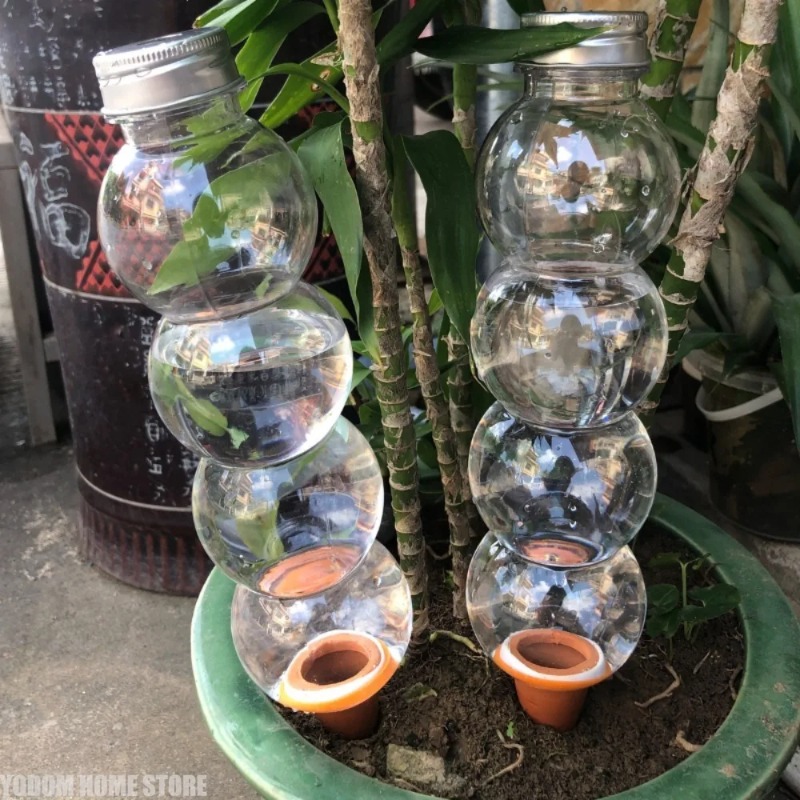 1個入り クリエイティブ自動給水器、自動散水装置、家庭菜園用 - Automatic Plant Waterer のレビューと価格