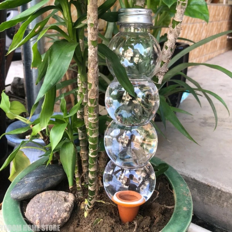 1個入り クリエイティブ自動給水器、自動散水装置、家庭菜園用 - Automatic Plant Waterer のレビューと価格