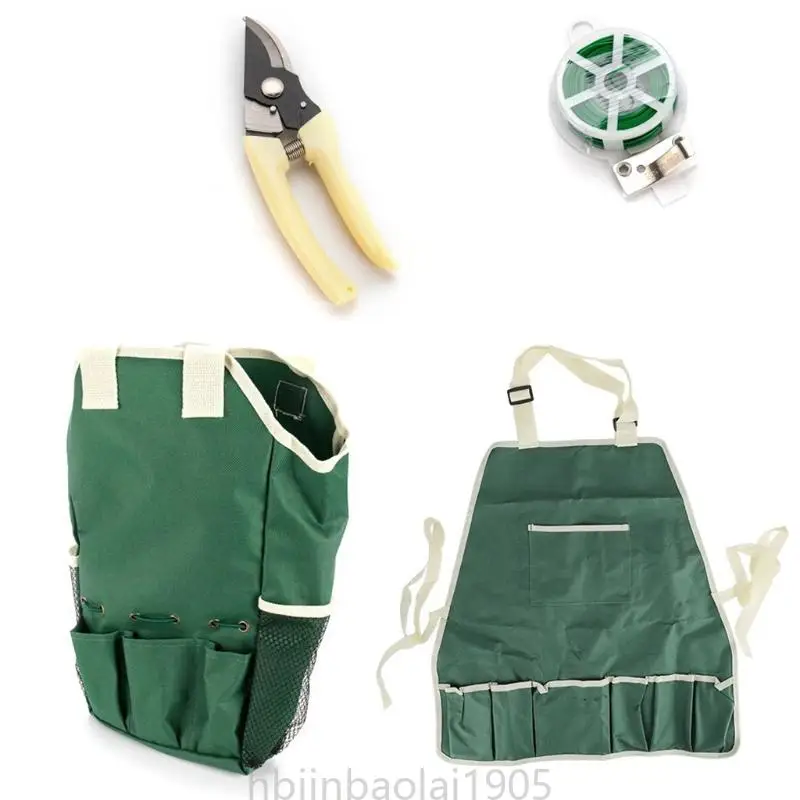 11点セットの頑丈な手工具セット。収納に便利なトートバッグ付 - Spade Digging Fork のレビューと価格