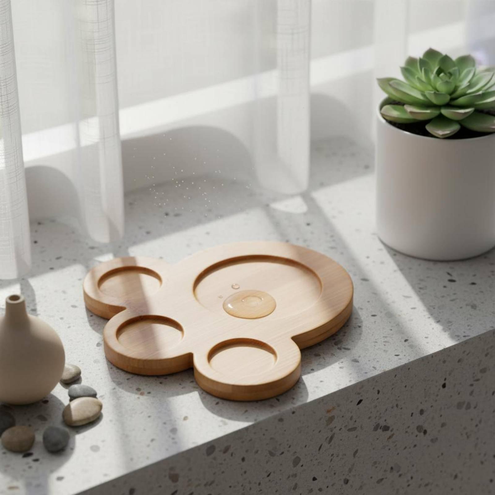 工業用竹製植木鉢ベース、防水ドリップキャッチャー、木製受け皿 - Gardening Tools Essential のレビューと価格